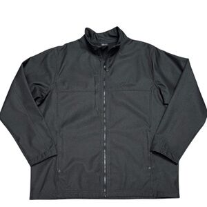 Charcoal Windbreaker Jacket